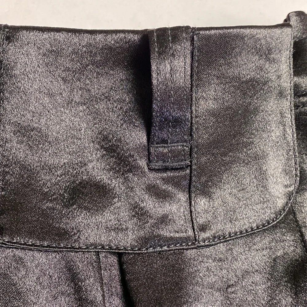 Free People Give A Little Shorts Black Satin, Size XL new - Picture 9 of 15